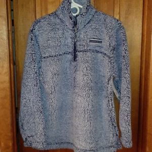 Boxercraft Blue Cape Cod Sherpa Pullover